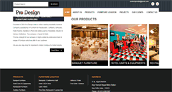 Desktop Screenshot of prodesignindia.com